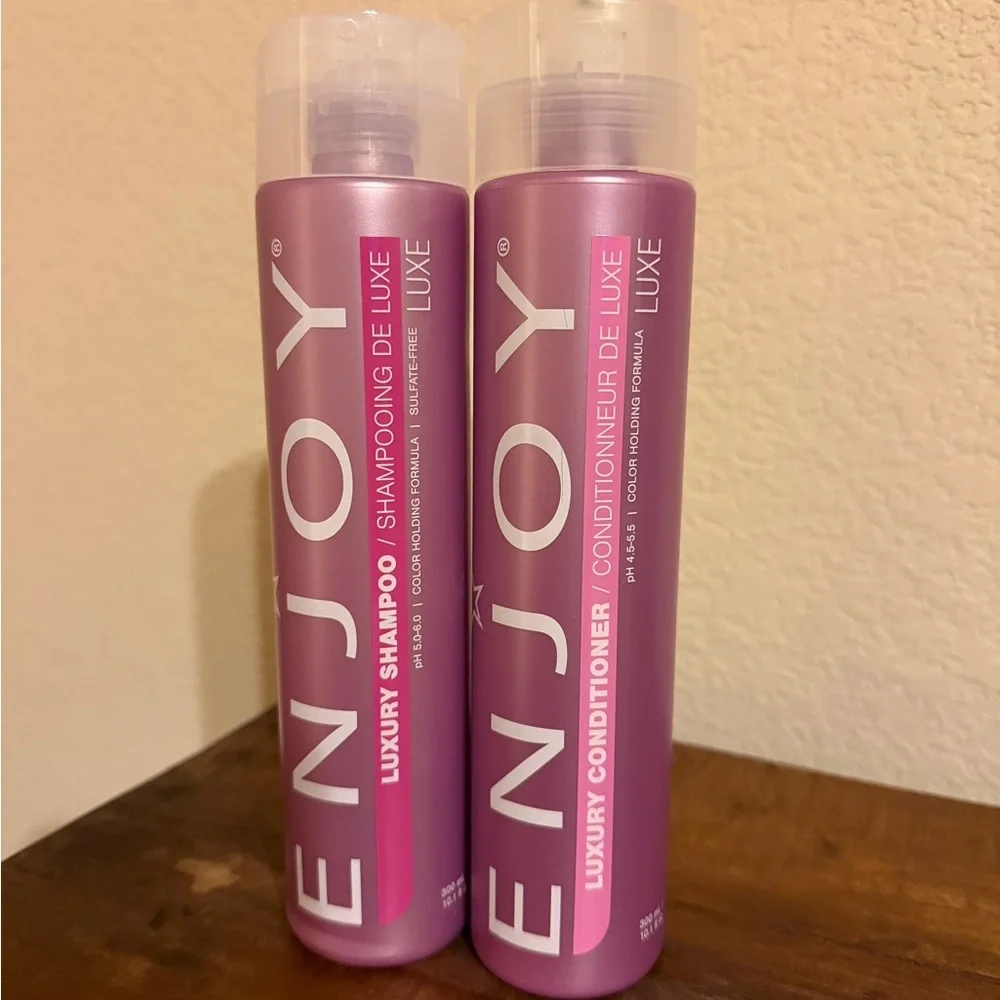 Enjoy Luxe Luxury Sulfate-Free Shampoo and Conditioner 10oz Duo - Picture 3 of 4